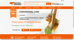 Desktop Screenshot of curvemodel.com