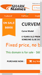 Mobile Screenshot of curvemodel.com